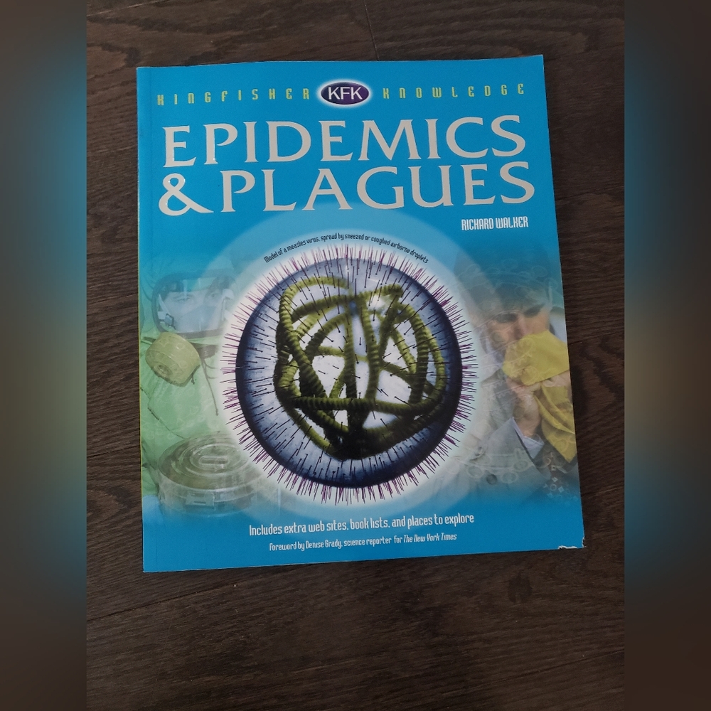2/$28🌸KFK Epidemics and Plagues- Richard Walker 2007, Coloring/Connect the Dot